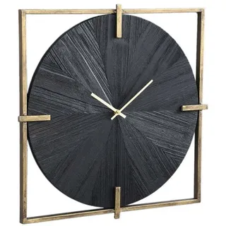 Ptmd Wanduhr Oxxo Goldfarben/Schwarz 53 cm