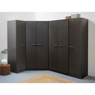 rauch Schrank-Set »Kleiderschrank Schrank Garderobe Wäscheschrank VANDOR« Set, grau