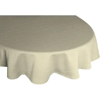 Wirth Tischdecke TORBOLE oval 130 x 190 cm Grün