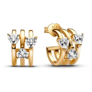 Pandora Creolen Classic Stone 263656C01 - gold