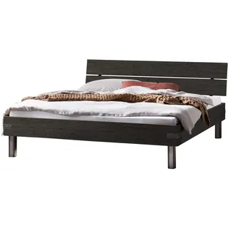 Hasena Duno Massivholzbett Akazie Vintage Eisen