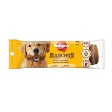 80g Pui Rulouri de ros umplute Ranchos Maxi Pedigree Snackuri câini