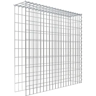 Gabiona Gabione-Anbaukorb Typ 4 100 x 100 x 20 cm Maschenw 5 x 10 cm