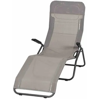 Anco Kippliege 144 x 72,5 x 103,5 cm taupe klappbar