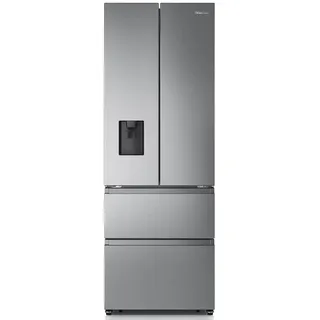 Hisense RF632N4WIE French Door (485 l, 2000 mm hoch, Silber)