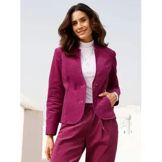 Inspirationen Jackenblazer "Cord-Blazer", malve