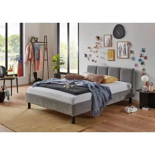 Meise Möbel Joker Polsterbett schwarze Holzfuß