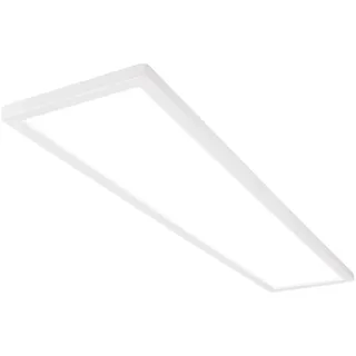 Briloner LED Panel 98 cm 3-flg. rechteckig weiß