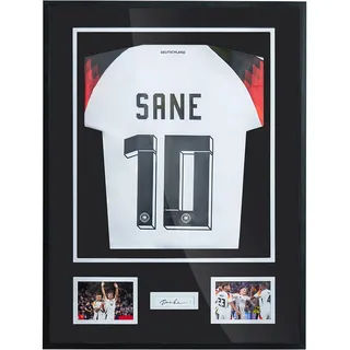 Walasis Trikotrahmen 60x80 Trikot Bilderrahmen: Aluminium Rahmen Einrahmung Fußballtrikot - Groß XL Objektrahmen 3D Box Frame für T-Shirts Schwarz