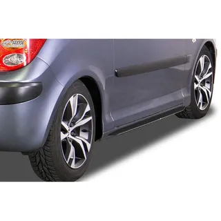 RDX Racedesign Seitenschweller kompatibel mit Peugeot 1007 2005- 'Slim' (ABS)