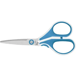 Wedo Bastelschere Blau/Weiß 13 cm