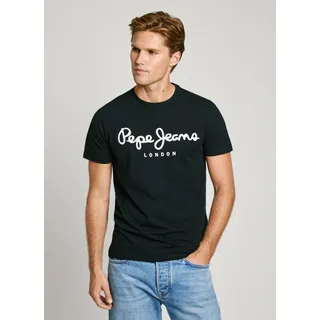 Pepe Jeans Original Stretch Kurzarm-t-shirt - Black -