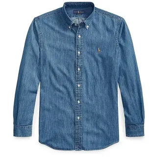 Ralph Lauren Polo Ralph Lauren Herren. Jeanshemd blau, blau, NOS