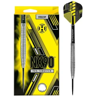 Harrows Nx90 90% Darts - Black / Yellow - 24 g