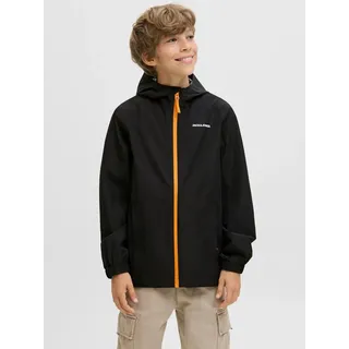 Jack & Jones Junior Regenjacke Jjeflynn Schwarz 176