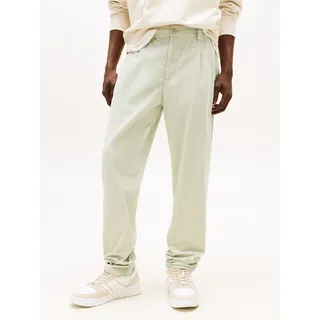 Tommy Hilfiger Tommy Jeans Stoffhose »TJM ISAAC LIGHT CORD PANTS« Mit Gürtelschlaufen, grün