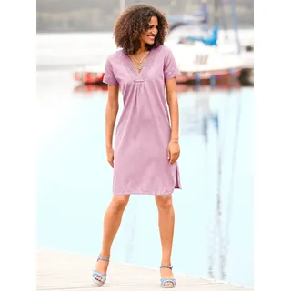 Casual Looks Jeanskleid »Kleid« Eingrifftaschen, rosa