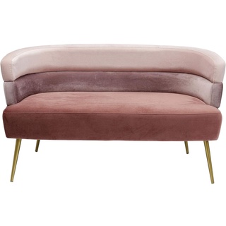 Kare Sofa Sandwich 2-Sitzer, Rosa,