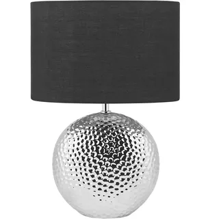 Beliani Nasva Silber Schwarz