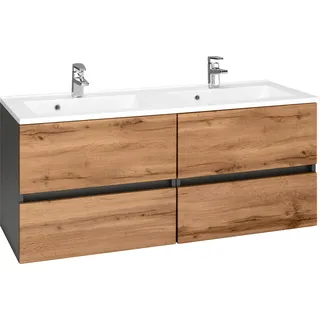 WELLTIME »Lucca« Badmöbel, Waschtisch inkl. Waschbecken, Breite 120 cm,