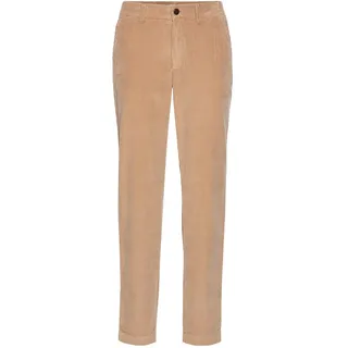 camel active Damen Cord Hose im Loose Fit Beige, womenswear-30/30