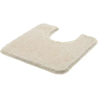 Meusch WC-Vorleger Super Soft Natur 50 x 50 cm mit Ausschnitt