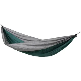 Svita Hängematte Camping Hellgrau/Grün , Textil , 140x1x270 cm , Gartenmöbel, Gartenschaukeln, Hängematten
