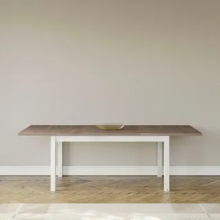 Set One by Musterring York 160-240 x 76 x 90 cm weiß