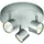 myLiving LED Star 3-flammig rund grau
