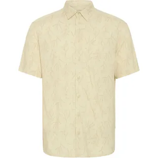 Blend Kurzarmhemd Beige L