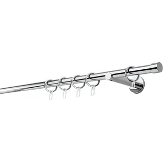 MYDECO »20mm Cap Wandträger 12 cm« 1 läufig-läufig Fixmaß, grau