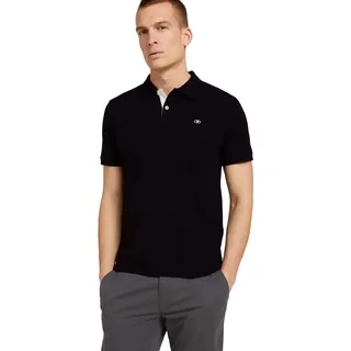 Tom Tailor Poloshirt schwarz 3XL