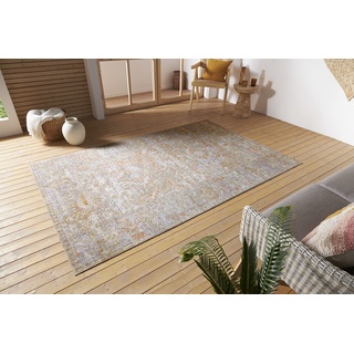 Northrugs Teppich Port Said«, rechteckig, 3 mm Höhe, In-& Outdoor, Läufer, Wetterfest, Balkon, Wohnzimmer, Orient Rot,