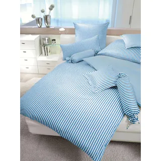 JANINE Kissenbezug Modernclassic 80 x 80 cm Blau