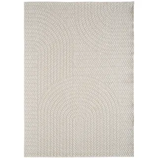 Paco Home Waregem 629 Outdoor-Teppich 240 x 340 cm Creme