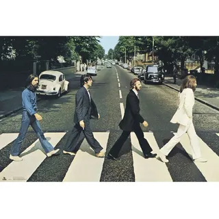 Grupo Erik Poster The Beatles - Abbey Road - 91.5 x 61 cm | PostersDE