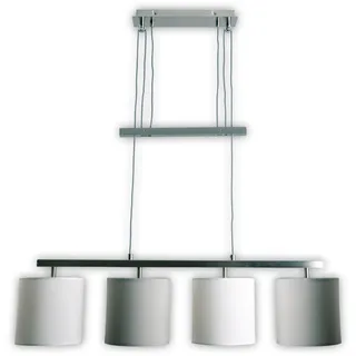 NÄVE Tilde 4-flg. 86 cm grau-weiß