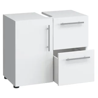 VCM Waschbeckenunterschrank 1 Schublade 61,0 x 0,0 x 32,0 cm Weiß