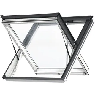 VELUX Schwingfenster Rauchabzugsfenster GGL 134X140 Kiefer endlackiert weiß UK08