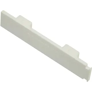 Gardinia Endstück für Vorhangschiene GE3 3-läufig Weiß 2-er Pack