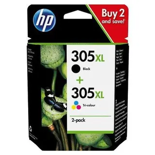 HP 305XL schwarz + CMY (6ZA94AE)