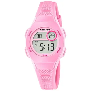 Calypso Digital Uhr Teenager Armbanduhr K5831/3 - Rosa/Grau