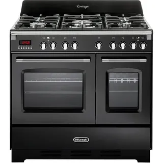 Delonghi MEM965TNNED Küche Doppel Ofen 5 Feuer Dreifach Corona 90X60 Schwarz
