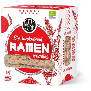 Diet-Food PASTA Buchweizen Glutenfreie BIO-RAMEN 280 g - DIÄT-LEBENSMITTEL