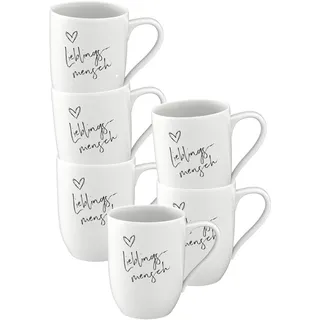Villeroy & Boch Kaffeetasse 0,29 l Weiß 6 St.