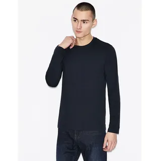 Armani Exchange 8nzm77_zja5z Langarm-t-shirt - Navy - S
