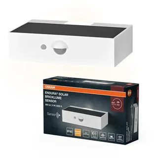 Osram Solarleuchte Kunststoff 3,5 cm inkl. Bewegungsmelder weiß