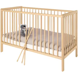 Pinolino Gitterbett Beige 60 x 120 cm