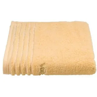 Vossen Gästetuch , Gelb , Textil , Bordüre , 30x50 cm , Textiles Vertrauen - Oeko-Tex®, Made in Austria , saugfähig, angenehm weich, hochwertige Qualität, Bordüre , Heimtextilien, Badtextilien, Gästehandtücher