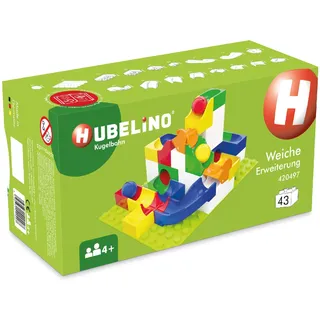 HUBELINO Kugelbahn Weiche Erweiterung 43-tlg. 420497
